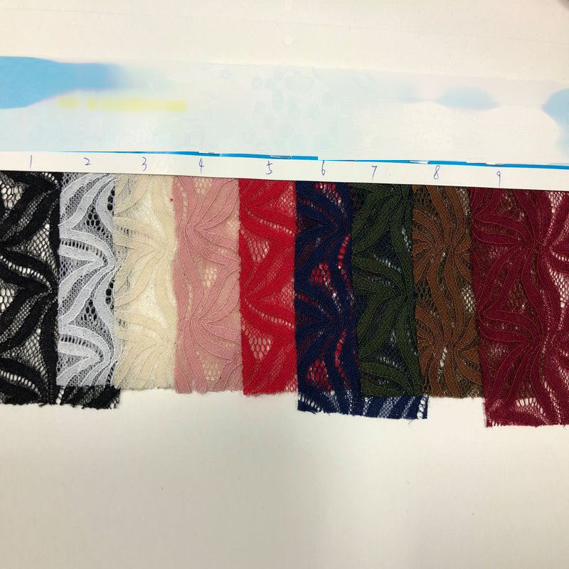 Lace Fabric Nylon Warp Knit Wholesale Supplier 17